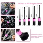Vioview Car Detailing Kit with Vacuum, Brushes & Cleaner for Women - Image 4