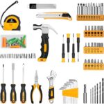 DEKOPRO 126-Piece Tool Set with 8V Cordless Drill & Keyless Chuck - Image 3