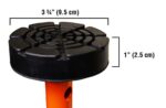 Heavy Duty 4 Ton Jack Stands (2-Pack) - Stable Flat Top Vehicle Support - Image 2