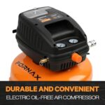 FORNAX 3 Gal Portable Air Compressor | 110 PSI Oil-Free | Home & Workshop Tool - Image 3