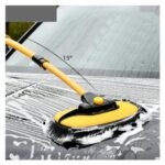 NATTCO 2PCS Telescopic Car Wash Mop Brush Set with Chenille Head - Image 3