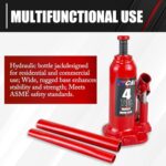 Heavy-Duty 4-Ton Hydraulic Bottle Jack for Cars, Trucks & RVs with Carry Case - Image 4