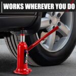 Heavy-Duty 4-Ton Hydraulic Bottle Jack for Cars, Trucks & RVs with Carry Case - Image 5