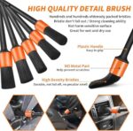 UINSUE 17-in-1 Car Cleaning Kit - High-Power Vacuum & Detailing Tools - Image 3