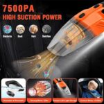 UINSUE 17-in-1 Car Cleaning Kit - High-Power Vacuum & Detailing Tools - Image 4