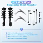 AMCCM Front Struts & Suspension Kit for 2004-2011 Chevy Malibu Sedan - Image 3