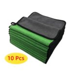 Premium NATTCO Car Wash Microfiber Towels - Ultra Absorbent Detailing Cloths 10pk - Image 3