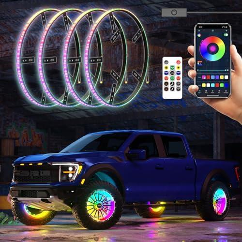 Elevate Our Ride: SUNPIE RGB Wheel Lights for All Vehicles