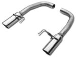 SR Performance Muffler Delete Axle Back Exhaust with Polished Tips Fits Ford Mustang GT 2015-2017