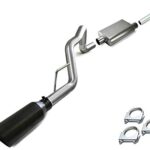 Northeastern Exhaust | Stainless Steel - Performance Cat-Back Muffler Exhaust System Kit Compatible with Jeep Grand Cherokee 1999-2004 4.0L 4.7L - Includes Clamps