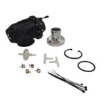 EliteZ Turbocharger Blow Off Valve Replacement SQV-4 Engine Turbocharger Pressure Control Pressure Regulating Valve Automobile Accessories black