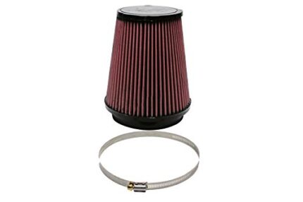 K&N High-Flow Original Lifetime Engine Air Filter: Increase Power & Acceleration, Washable, Premium, Replacement Car Air Filter: Compatible with 2015-2019 Ford Mustang Shelby, E-0649