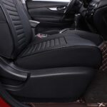 Premium Black Leatherette Seat Covers for Nissan Rogue 2017-2020 (Non-Sport) - Image 4