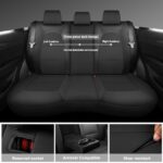 Premium Mazda CX-5 Seat Covers 2017-2021, Black Leatherette Full Set - Image 2