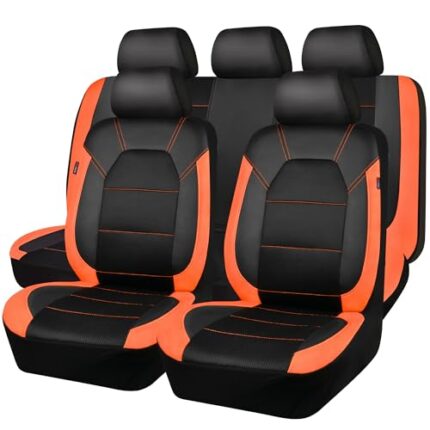 car seat covers orange