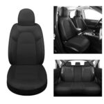 Premium Mazda CX-5 Seat Covers 2017-2021, Black Leatherette Full Set - Image 4