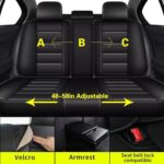 Kia Rio Custom Leather Seat Covers | Full Set 2013-2024 | Premium Black Protection - Image 2
