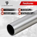 3" Stainless Steel Exhaust Pipe Kit | 16 Gauge Mandrel Bent Tubing 8pc Set - Image 2