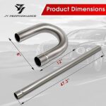 3" Stainless Steel Exhaust Pipe Kit | 16 Gauge Mandrel Bent Tubing 8pc Set - Image 4