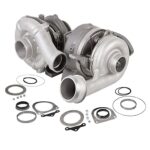 by Unbranded Turbo Turbocharger High + Low Pressure Compatible with Ford F-Series 6.4L Powerstroke Diesel 2008 2009 2010