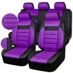 car seat covers in purple