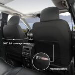 Jeep Leather Seat Covers | Custom Fit Black Bucket Seats for Wrangler - Image 4