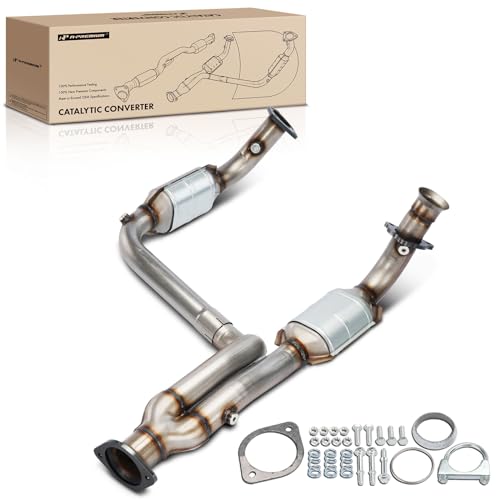 A-Premium Catalytic Converter Kit Direct-Fit Compatible with Chevy, GMC & A-Premium Catalytic Converter Kit Direct-Fit Compatible with Chevy, GMC & Cadillac Models - Avalanche, Silverado, Suburban, Tahoe, Sierra, Yukon, Escalade - 1999-2006 - 4.3L 4.8L 5.3L - EPA Compliant