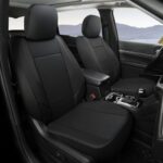 Jeep Leather Seat Covers | Custom Fit Black Bucket Seats for Wrangler - Image 2