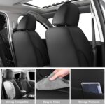 Premium Mazda CX-5 Seat Covers 2017-2021, Black Leatherette Full Set - Image 3