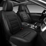 Luxury Leather Car Seat Covers Full Set – Universal Fit, Airbag Safe - Image 2