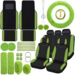 car seat covers green