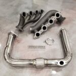 3pcs Turbo Exhaust Manifold For Chevy Silverado For GMC Sierra 5.3 4.8 Vortec 6L