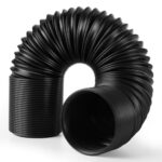 Tongze 3 Inch Cold Air Intake Pipe: Universal Flexible Duct with Length from 10" to 40" for Customize Air Intake System Hose Tube