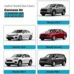 Luxury Leather Honda Car Seat Covers - Custom Fit for Civic, Accord & More - Image 3