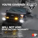 K&N Cold Air Intake for Ford F-150 2015-2022 | Performance Boost & Power Gain - Image 9