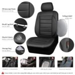 Luxury Leather Car Seat Covers Full Set – Universal Fit, Airbag Safe - Image 3