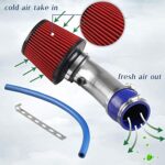 Universal 3" Cold Air Intake Pipe Kit Silver – Turbo Filter Upgrade - Image 4