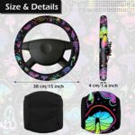 Stylish Mushroom Print Car Seat Cover Set | Full Interior Protection for Women & Men - Image 5