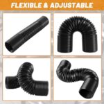 Flexible Cold Air Intake Pipe 3" Universal Automotive Intake Hose 10-40" - Image 5