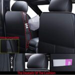 Waterproof Leather Seat Covers for Jeep Grand Cherokee 2011-2022, Full Set - Image 2