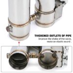 PQY Universal 3" Stainless Steel Exhaust Pipe Upgrade Kit for Performance Cars - Image 4