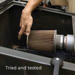 K&N Universal Air Intake Filter - High Flow Performance, Washable, 3"-4" Adjustable Fit - Image 10