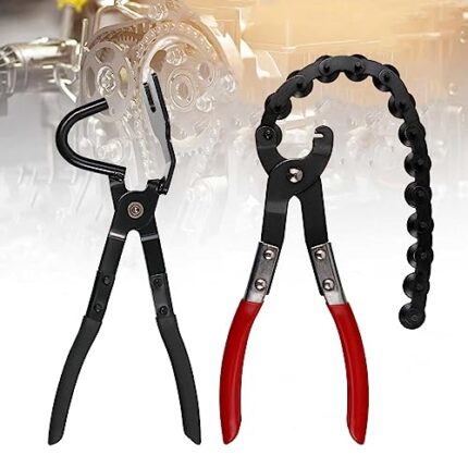 RULLINE Effortlessly Cut and Disassemble Exhaust Pipes with Our Exhaust Pipe Cutter Tool and Hanger Removal Pliers - Perfect for Auto Repair