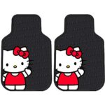 Hello Kitty Car Interior Set: Seat Covers, Mats, Steering Wheel Cover & Freshener - Image 3