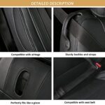 Ford Mustang Custom Fit Black Seat Covers | Premium Full Set Protection 2015-2025 - Image 4