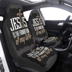 Christian Car Seat Covers Jesus Faith Scripture Auto Front Seat Protectors 2pc - Image 6