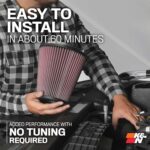 K&N Cold Air Intake for Ford F-150 2015-2022 | Performance Boost & Power Gain - Image 8