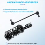 AMCCM Front Struts & Suspension Kit for 2004-2011 Chevy Malibu Sedan - Image 2
