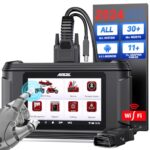 ANCEL MT500 Plus Motorcycle OBD2 Scanner, Motorcycle Diagnostic Scan Tool Fits for BMW Honda Yamaha Ducati KTM Kawasaki Suzuki Triumph, Motorbike Code Reader with 30+Reset ABS Bleed Oil Light Service