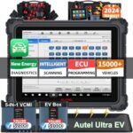 Autel MaxiSys Ultra EV OBD2 Scanner, 2024 Top EV Intelligent Diagnostic Scan Tool, Upgrade of Ultra/ MS919/ MS909, with EVDiag Kit, High-Voltage System & Battery Pack Analysis, J2534 ECU Programming